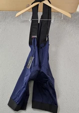 Velocio Women's Signature Fly Bib Short 2XL Navy Italian Made Cycling Shorts