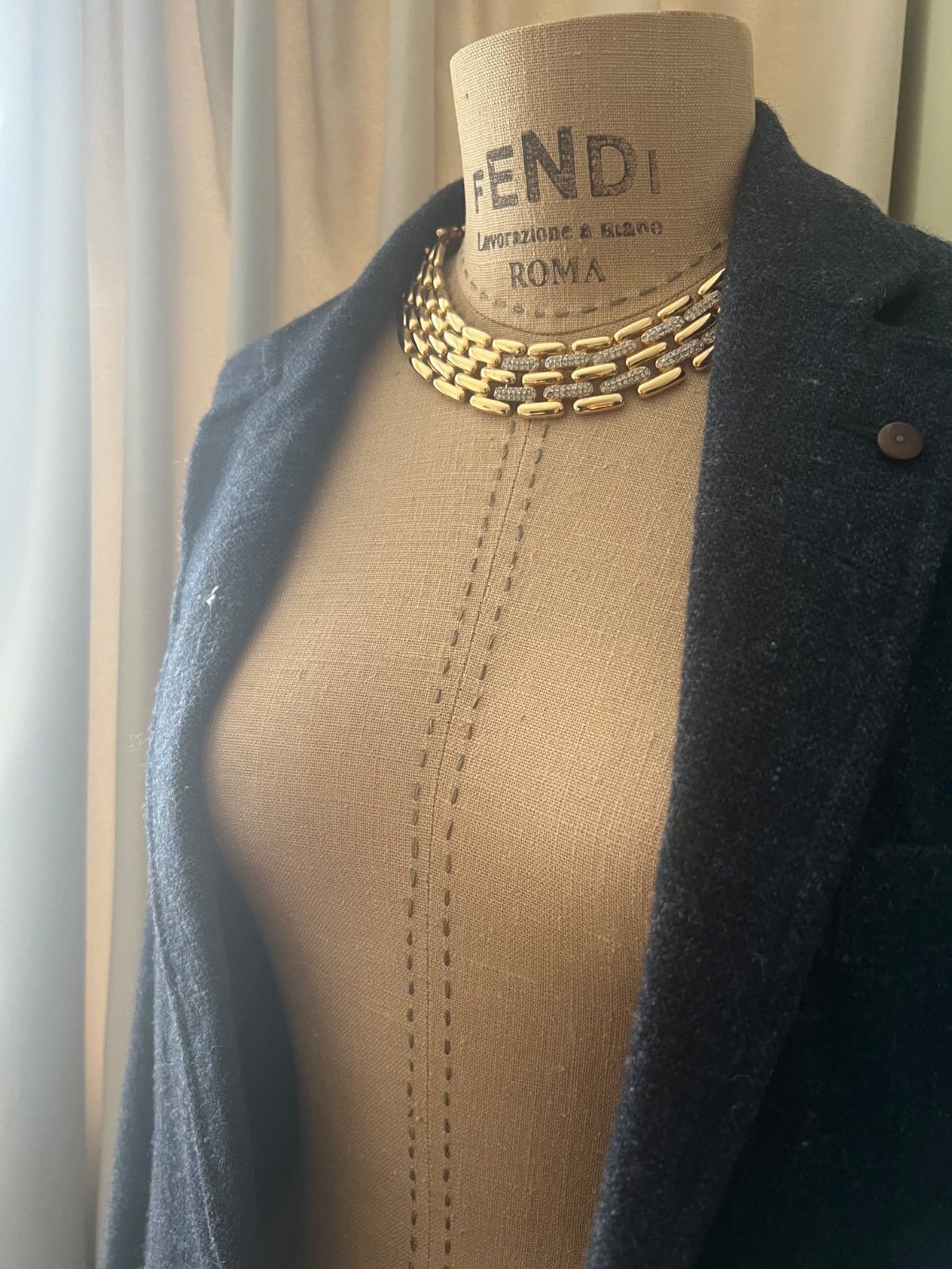 Givenchy Necklace Earrings Set Vintage Gorgeous - neck 34 cm fit - Japan thumbnail 11