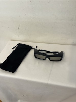Sony TDG-BR250 Rechargeable 3D Active 3D Glasses w/ Pouch Tested