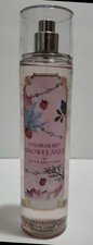 BATH  BODY WORKS STRAWBERRY SNOWFLAKES FRAGRANCE BODY MIST SPRAY 8 FL OZ NEW