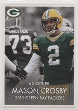 2015 Green Bay Packers Police Mason Crosby #19 0h1