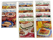 Taste of Home Light  Tasty Cooking Magazines 2001 - 2003 Vintage 10 Issues