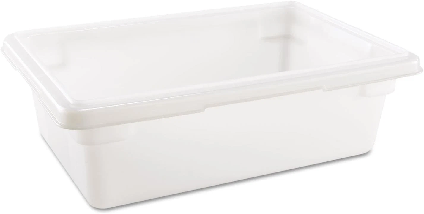 Food Storage Box 3.5 Gallon Capacity White Restaurant/Kitchen/Cafeteria