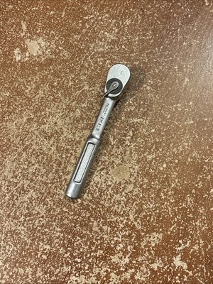 Vintage Husky Tools 1/4'' Drive Ratchet CM41G USA (Letters Scratched On Head)