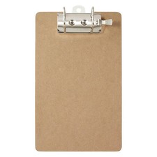 Manufacturer Varies Clipboard,Brown,9" W 5712 Manufacturer Varies 5712 Hardboard