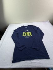 WNBA Minnesota Lynx Men's L/S Blue Shirt Sz Med Brand New