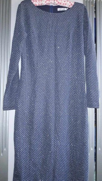 Women Dress Navy 40 / L / 48