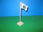 VINTAGE MARX REVOLUTIONARY WAR "SONS OF LIBERTY" FLAG