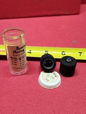 Vintage 1/24 SPECIALTY RACING TIRES 34QTB Drled 3/32 X .770 SLOT CAR Wheels NOS