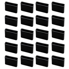 100 Pcs Clothes Silicone Hanger Grip Anti-slip Grips for Trouser Hangers