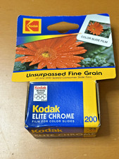 NEW Kodak Elite Chrome 200 35mm 135 Slide ColorFilm 36 Exp. Best Before 09/2004