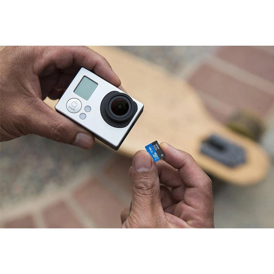 Lexar High Performance 128GB microSDXC UHS I Class 10 Card with Adapter - Image 2 of 4