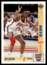 1991-92 Upper Deck Roy Hinson New Jersey Nets #389