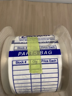 #ad #ad Partial Roll Of Midwest Parts Bags $12.00