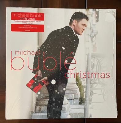 Michael Buble  - Christmas LP RED Colored Vinyl Album - Jazz Holiday Record NEW