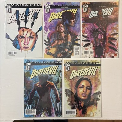 DAREDEVIL #51-55 (NM-)   Marvel Knights 2003    Echo origin   52 53 54