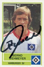 Bernd Wehmeyer , Hamburger SV  , auf Sammelbi...