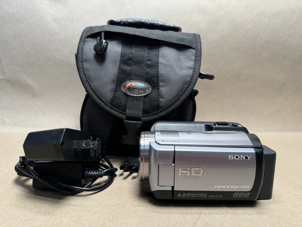 Sony HDR-XR100 HD Handycam Camcorder 80GB HDD Carl Zeiss + Case