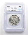 1956 Franklin Half Dollar Mint Error FS-401 Bugs Bunny MS63 ICG *1688