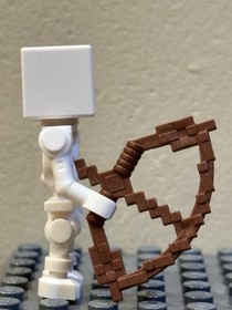 Lego Minecraft Set 21118 Pre-owned - Missing 2 Minifigures