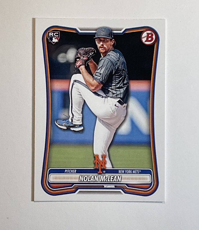 2026 bowman Nolan Mclean rookie card