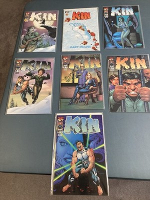 KIN #1 - #6, FULL RUN, IMAGE, 2000, INCLUDES DYNAMIC FORCES #1 VARIANT