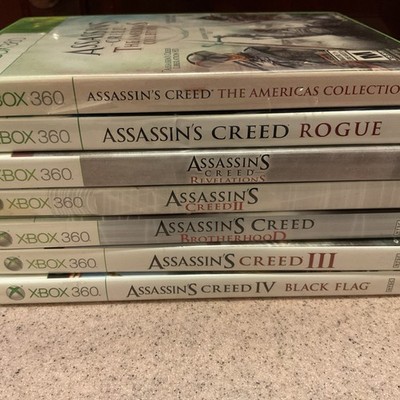 Assassin s Creed Series Microsoft XBOX 360 Bundle Lot of 7