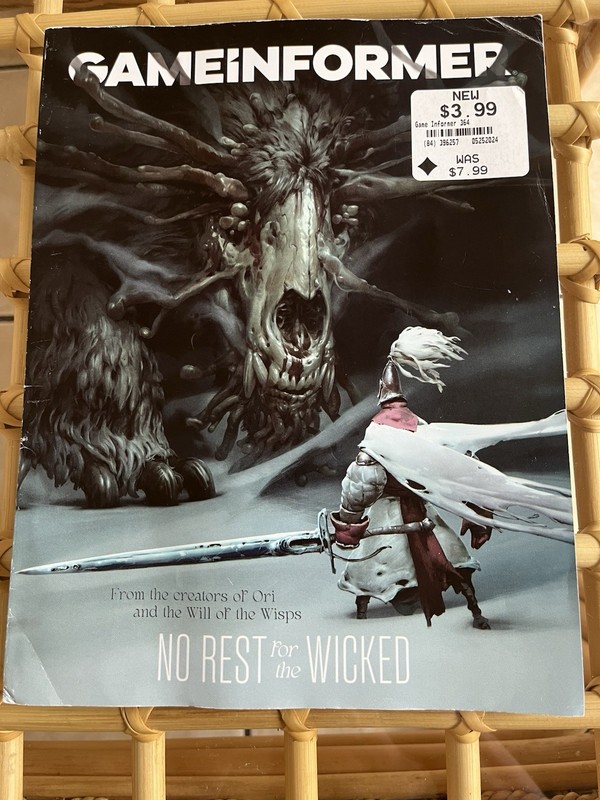 Game Informer Magazine 364 No Rest for the Wicked