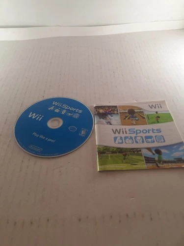 Wii Sports (Nintendo Wii, 2006) Game Disc & Manual ONLY