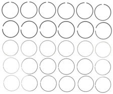 MAHLE 41870CP Engine Piston Ring Set For Select 96-06 Jeep Models