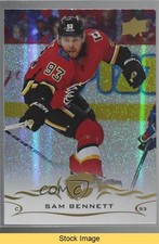 2018-19 Upper Deck Speckled Rainbow Foil Sam Bennett #28 READ 0vd8