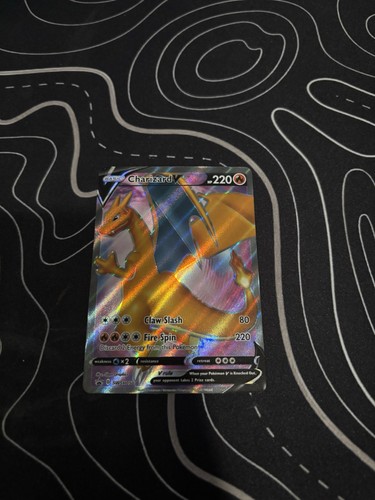 Pokémon TCG Charizard v Sword & Shield SWSH050 Holo Promo Card 2020