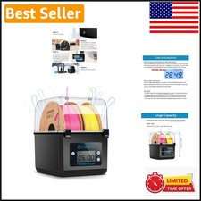 3D Printer Filament Dryer Box with Humidity Control   1.75mm/2.85mm Compatible