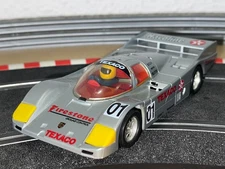 1516- Scalextric Hornby Hobbies Porsche 962 #01 Texaco Havoline slot car 1:32