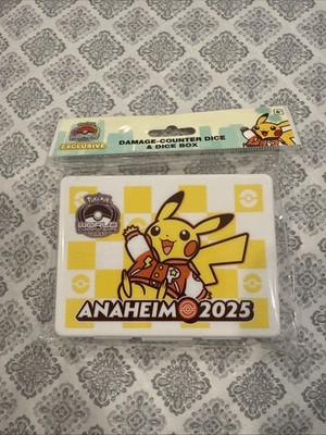Pokemon World Championships 2025 Anaheim Dice Damage Counter Box