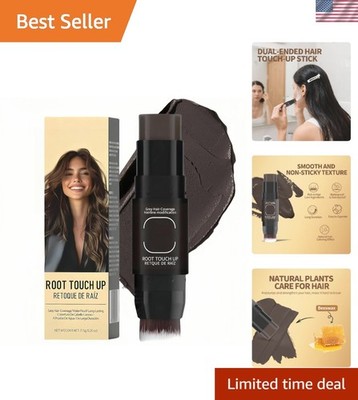 Portable Gray Hair Touch Up Powder - Long-Lasting for Thinning Hair, Dark Brown4