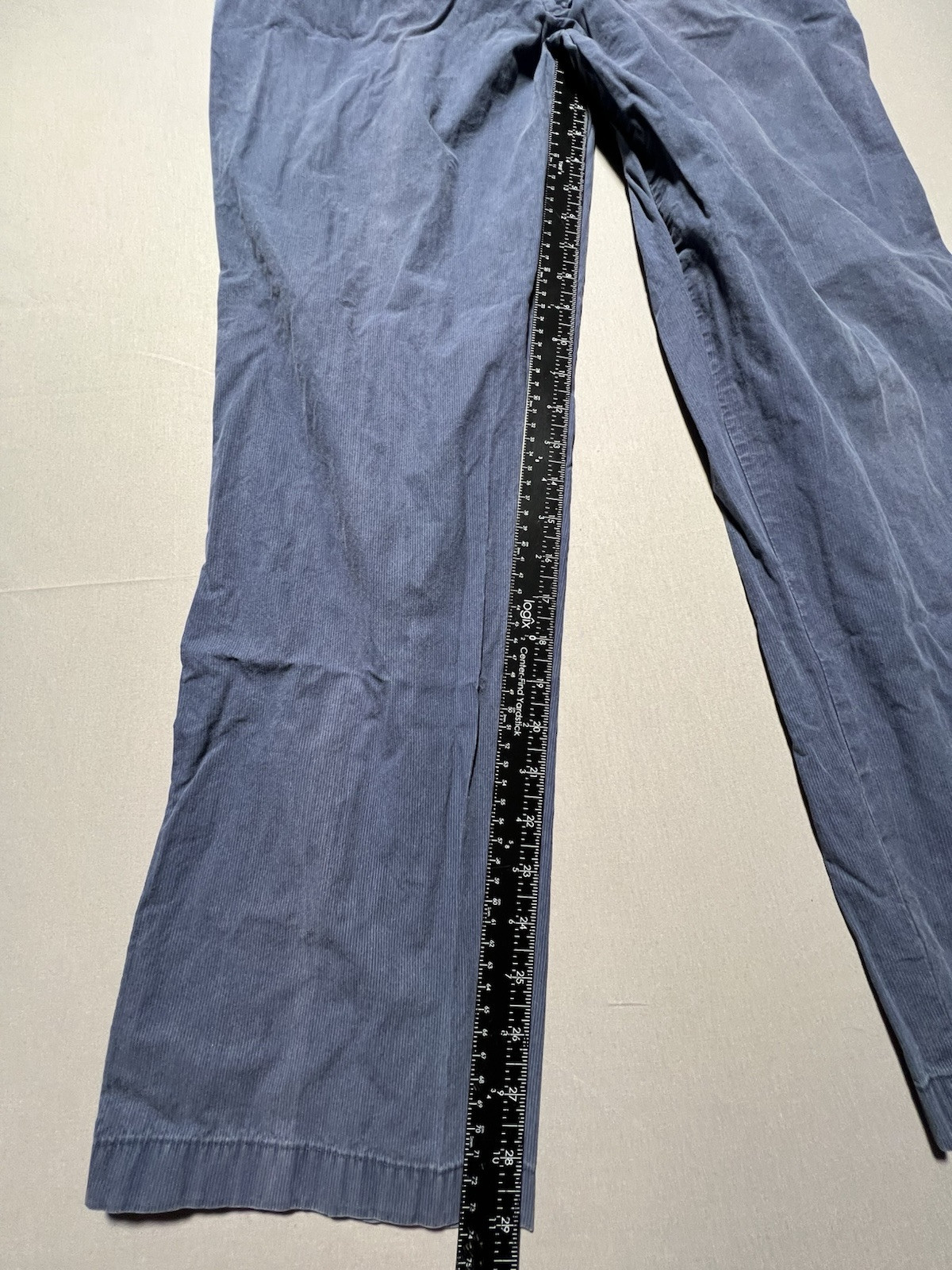 VTG HUGO BOSS GOLF FABEL GREEN LABEL BLUE CHINO TROUSER PANTS 36x29 thumbnail 14