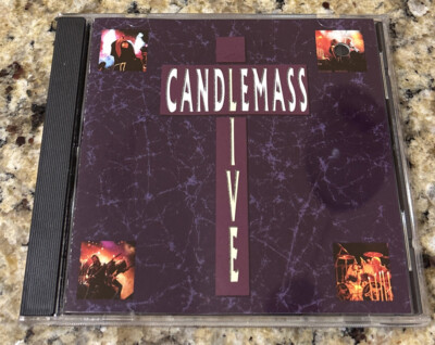 CANDLEMASS LIVE CD- METAL BLADE RECORDS 9 26444-2
