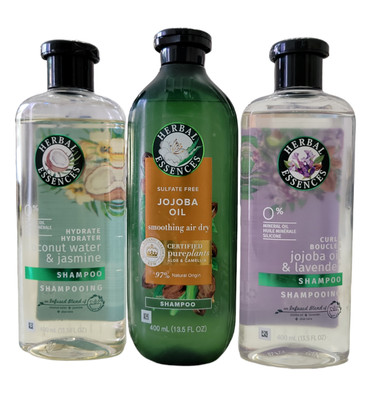3 Pack Herbal Essences smoothing Shampoo 13.5oz