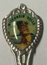 Vintage Souvenir Spoon US Collectible Wisconsin Dells