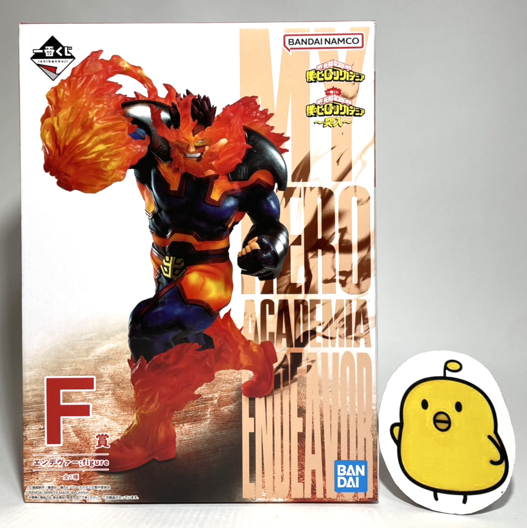 My Hero Academia Endeavor Figure Ichiban Kuji F Rush Bandai Japan