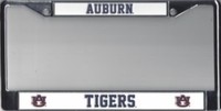 Auburn Tigers Chrome License Plate Frame on sale Auburn Tigers Chrome License Plate Frame on sale