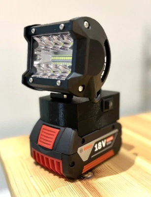 LED Worklight For 18V Bosch Professional Battery