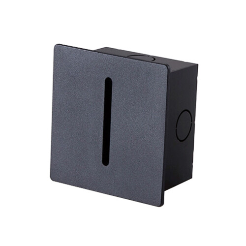 Lámpara de pie de haz estrecho nocturno LED de 3W accesorio de luz de pared empotrada pasillo 3000K - Imagen 24 de 26