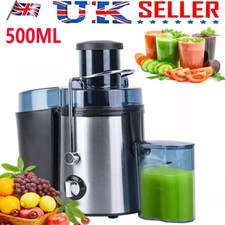 600W Juicer Making Machine Whole Fruit and Vegetable Juice Extractor 500ML UK