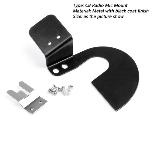 75WXST CB Radio Mic Mount Holder Passenger Grab Bar Fits Wrangler JL 2018+ #8 - Picture 2 of 11
