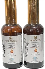 VERENIZE ARGAN OIL FROM MOROCCO  BODY, HAIR & FACE TREATMENT  3.38 OZ  2 PACK