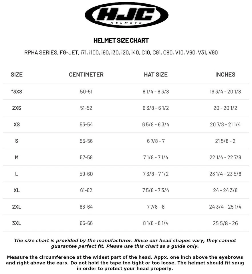 HJC RPHA 71 Helmet Full Face Inner Shield Pinlock Moisture Wicking DOT XS-2XL - Image 2 of 4