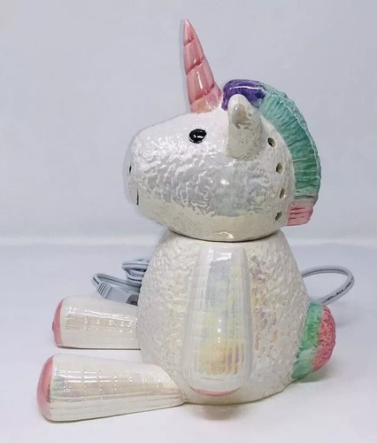 Scentsy Warmer Stella the Unicorn Electric Wax Warmer Retired Discontinued New - Picture 3 of 17