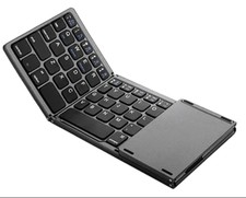 Prncalprior Foldable Bluetooth Keyboard with ...
